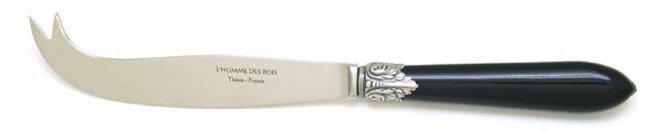 Couteaux de Thiers - Couteau fromage tradition virole en métal argenté