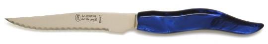 Couteau de table Vague bleu marine