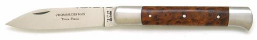 Couteau Roquefort manche en bois de thuya