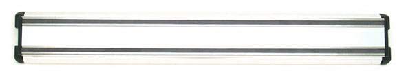 Barre aimant�e pour couteaux de cuisine avec 2 aimants en alu 32 cm