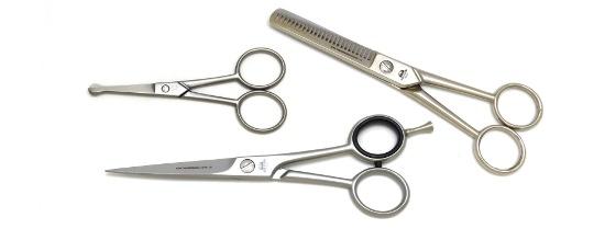 Ciseaux coiffeur barbe - Ciseaux moustache et poils du nez