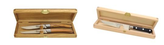 Coffret de 1 ou 2 couteaux de table