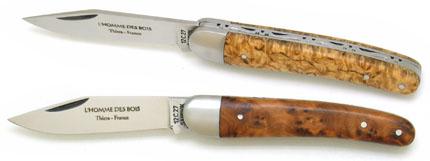 Couteau de poche Alsacien par l'Homme des Bois Couteau de poche Alsacien par l'Homme des Bois