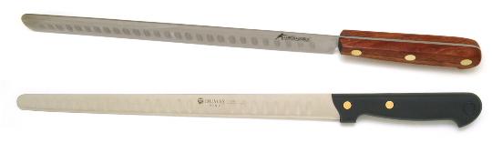 Couteau jambon et saumon professionnel