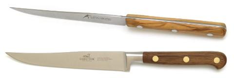 Couteau à viande avec manche bois