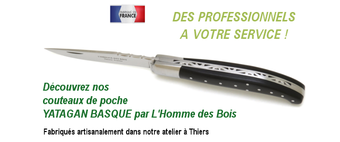 couteau pliant Yatagan Basque