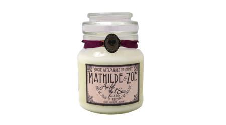 Bougie parfumée artisanale fleur de lotus