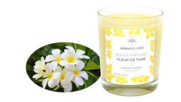 Bougie artisanale parfumée Fleur de tiaré