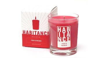 Bougie parfum fruits rouges