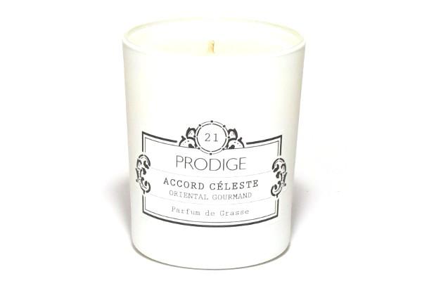 BOUGIE PARFUMEE VANILLE PATCHOULI ACCORD CELESTE