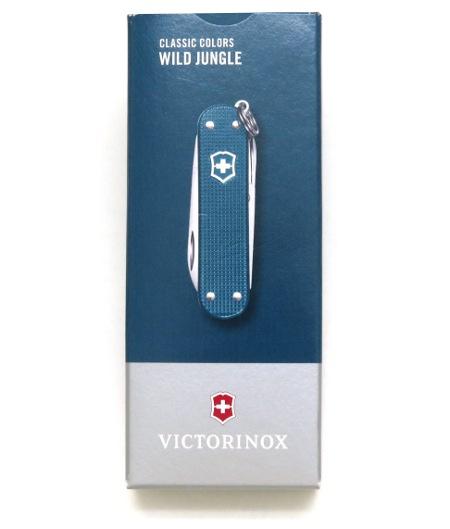 CANIF ONGLIER SUISSE VICTORINOX ALOX WILD JUNGLE MODELE 0.6221.242G - CANIF ONGLIER 58 MM TURQUOISE