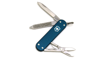 Canif onglier Suisse Victorinox alox bleu wild jungle