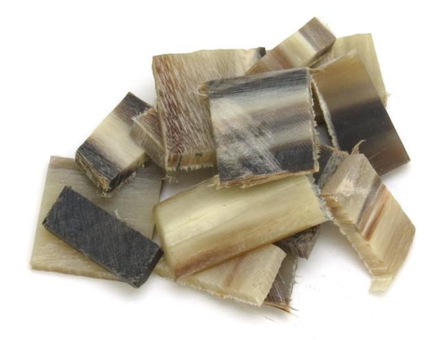 CHUTES DE CORNE BLONDE POUR MANCHE