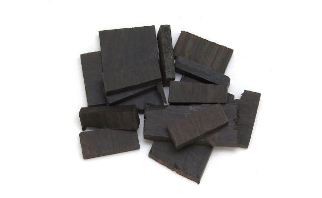 CHUTES DE BOIS D'EBENE DU MOZAMBIQUE POUR MANCHE