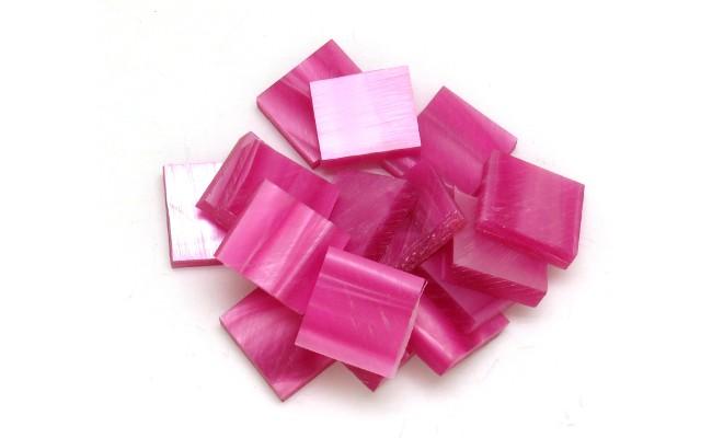 CHUTES DE RESINE NACREE ROSE FUCHSIA POUR MANCHE