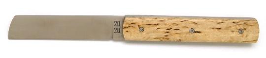 Couteau 20 sur 20 par Le Fidèle en bouleau