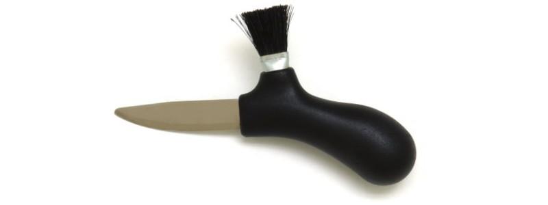 Couteau à champignons Morakniv manche noir