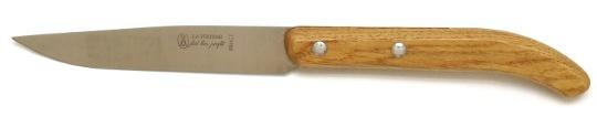 Couteau à steak français en bois de chêne
