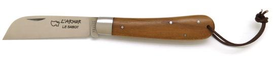 Couteau artisanal Bretagne L'armor en teck