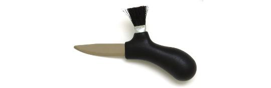 Couteau à champignons Morakniv manche noir