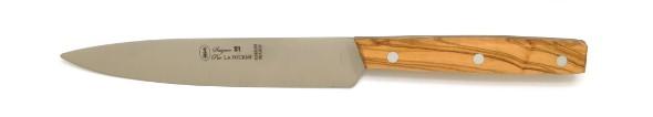 COUTEAU DE CUISINE EMINCEUR CREATION LAME 17 CM - MANCHE EN BOIS D'OLIVIER