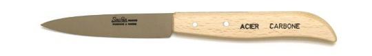Couteau de cuisine manche en bois et lame acier