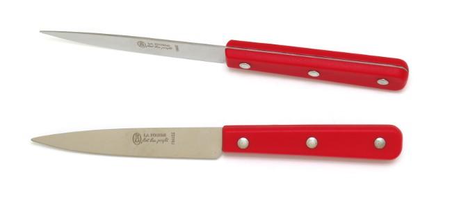 Couteau de cuisine lame céramique rouge 10cm - Centrakor