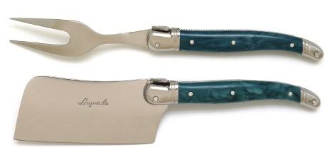 Couteau fromage Laguiole et fourchette