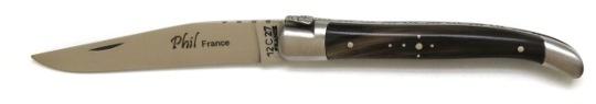 Couteau Laguiole en corne véritable