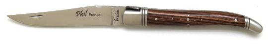 Couteau pliant Laguiole manche en bois