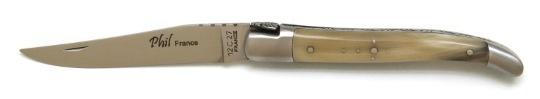 Couteau laguiole de thiers en corne
