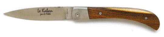 Couteau de marin Le Kaban en bois de pistachier