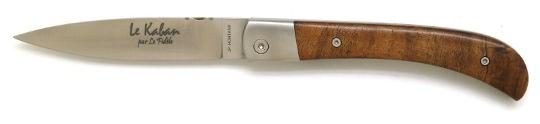 Couteau de marin Le Kaban en noyer 