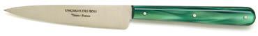 Couteau d'office manche vert
