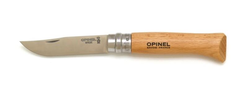 Couteau opinel n°8 inox manche en bois 