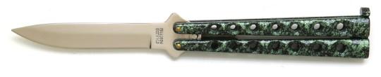 Couteau Papillon vert Herbertz