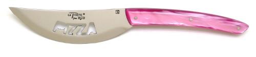 Couteau pizza LE THIERS® rose fuchsia