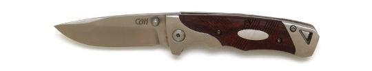 Couteau pliant original herbertz liner lock  manche bois