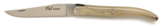 Couteau pliant Laguiole manche en corne