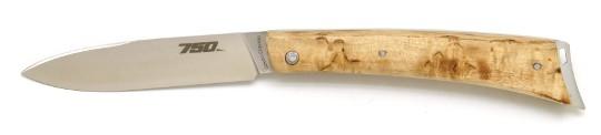 Couteau de poche 750 en bois