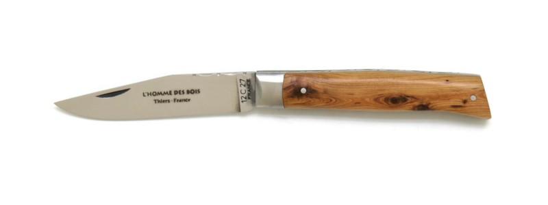 Couteau de poche alpin en bois de cade