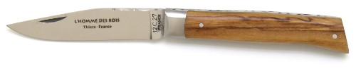 Couteau de poche Alpin en bois d'olivier