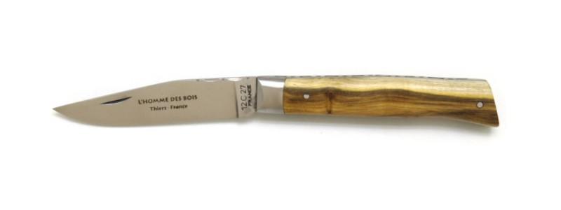 Couteau pliant en bois de pistachier
