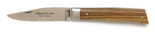 Couteau de poche de Thiers en zébrano
