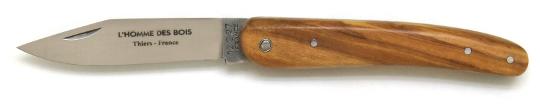 Couteau de poche Alsacien en olivier