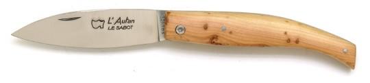Couteau original Au Sabot en genévrier
