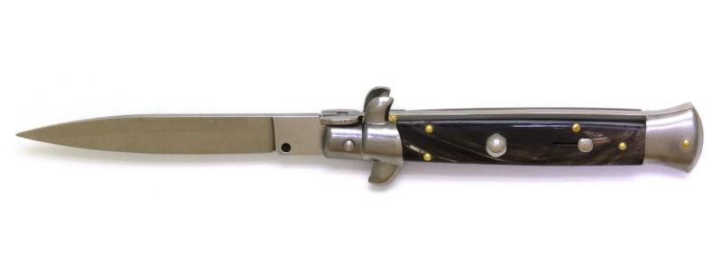 Couteau automatique en corne
