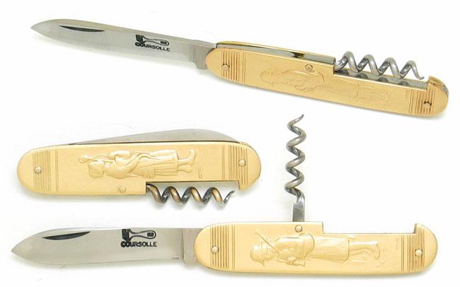 CANIF COURSOLLE LAITON JOUEUR DE CORNEMUSE MANCHE 90 MM - LAME ET TIRE BOUCHON