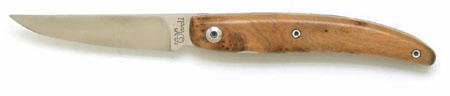 Couteau de poche LEPININ en bois de genévrier