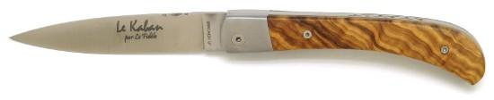 Couteau de marin artisanal Le Kaban olivier